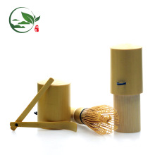 2017 Convenient Sri Lanka Travel bamboo Matcha Accessories Tea Set With Canister